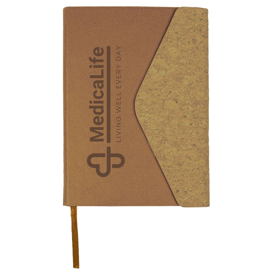 Metis Cork & Pu Notebook – Branded Eco-Friendly