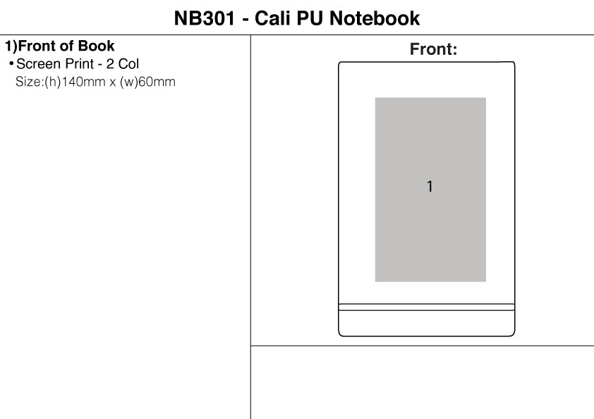 Cali PU Notebook – Branded Notebooks