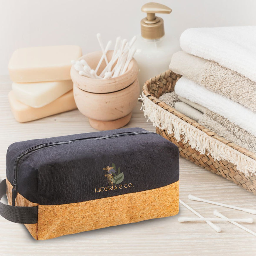 Rhodes Cork Toiletry Bag – Branded Personal Care