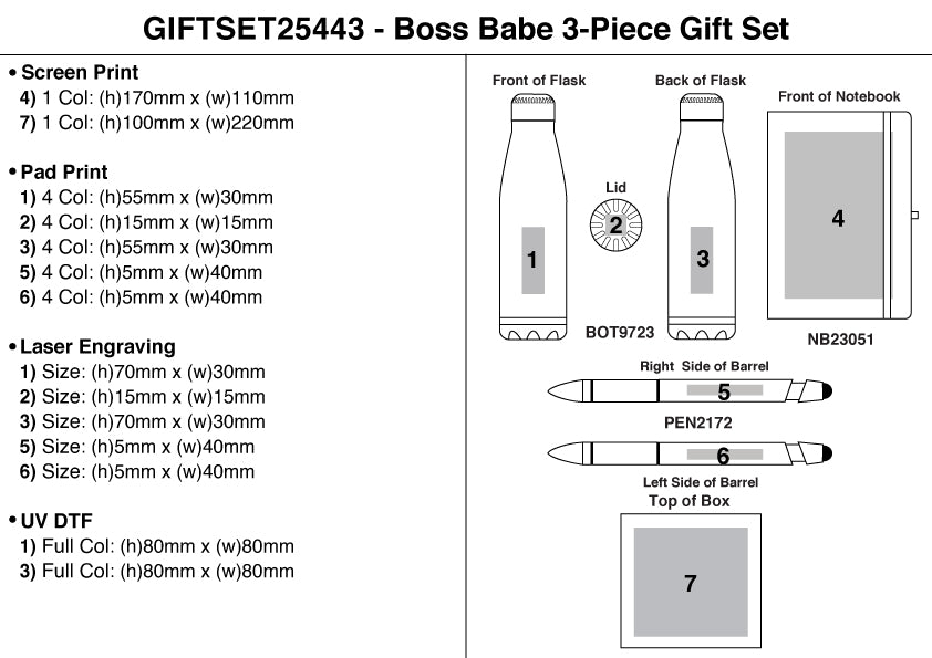 Boss Babe 3 (GIFTSET25443) – Branded Gift Sets