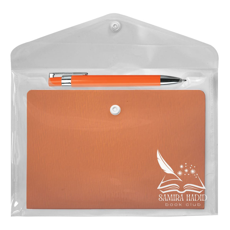 Scripted Style Notebook & Pen Set (NBSET25503) – Branded Gift Sets