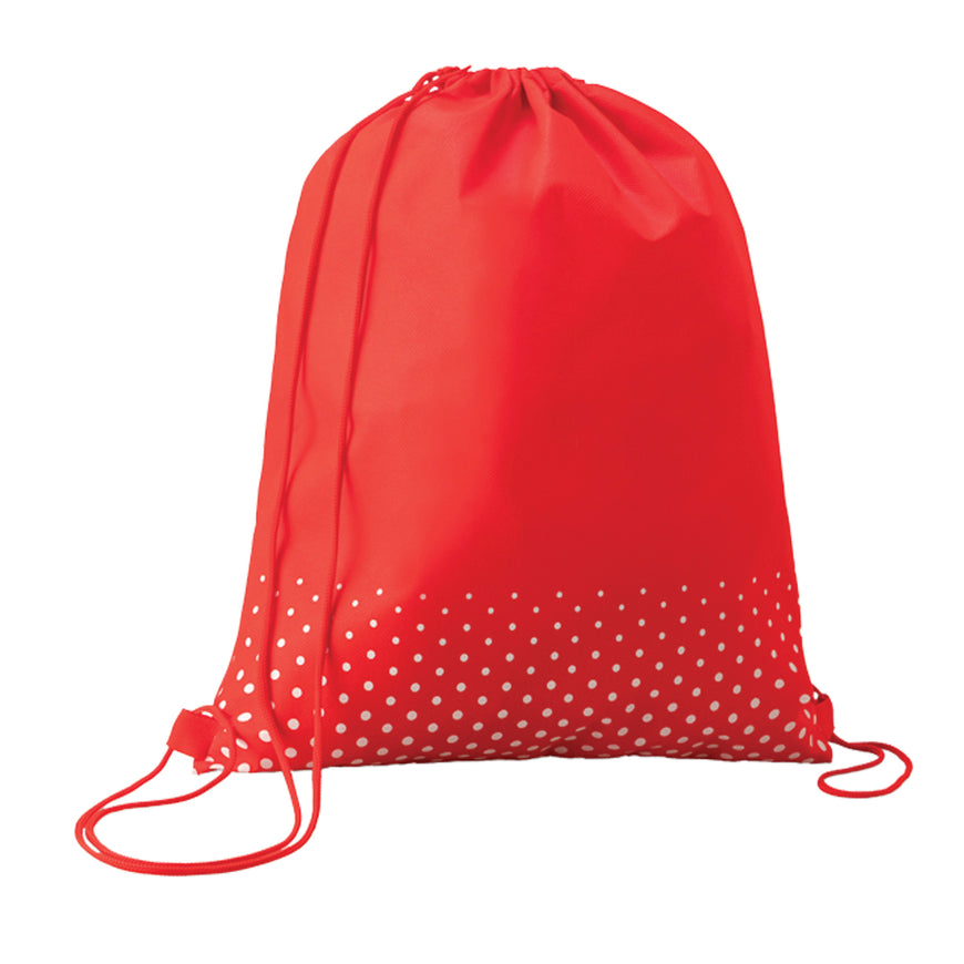 Polka Dot Drawstring – Branded Drawstring Bags