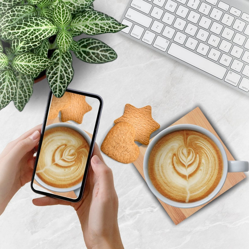 Bamboo Coaster Set – Branded Eco-Friendly