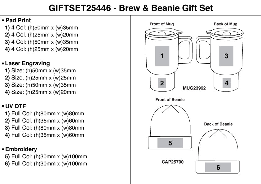 Brew & Beanie Set – Branded Gift Sets