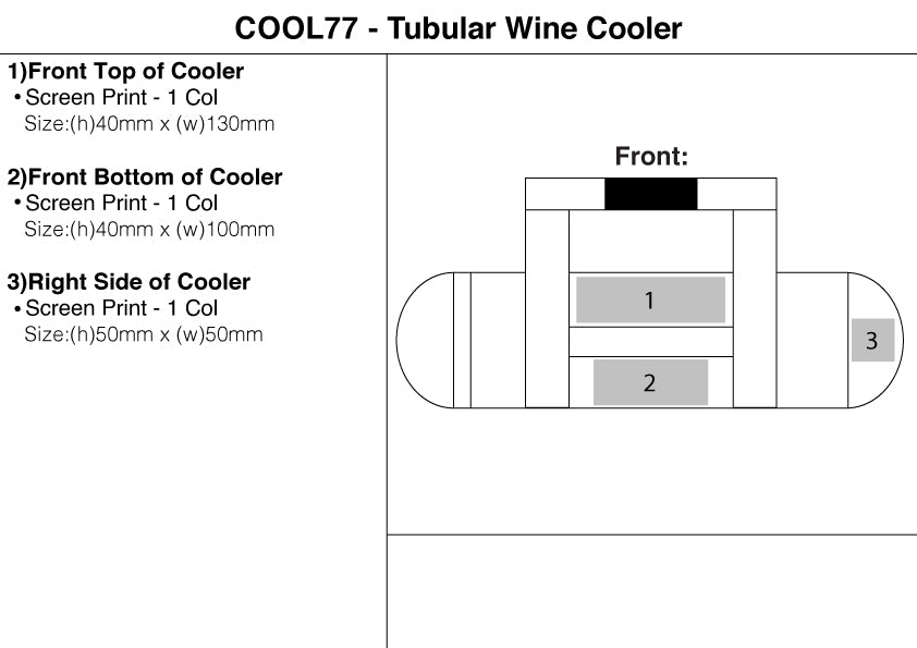 Tubular Wine Cooler – Branded Cooler Bags