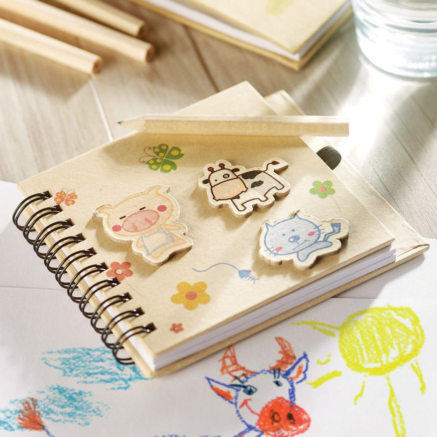 Kiddies Notepad & Pencil – Branded Promotional Gifts