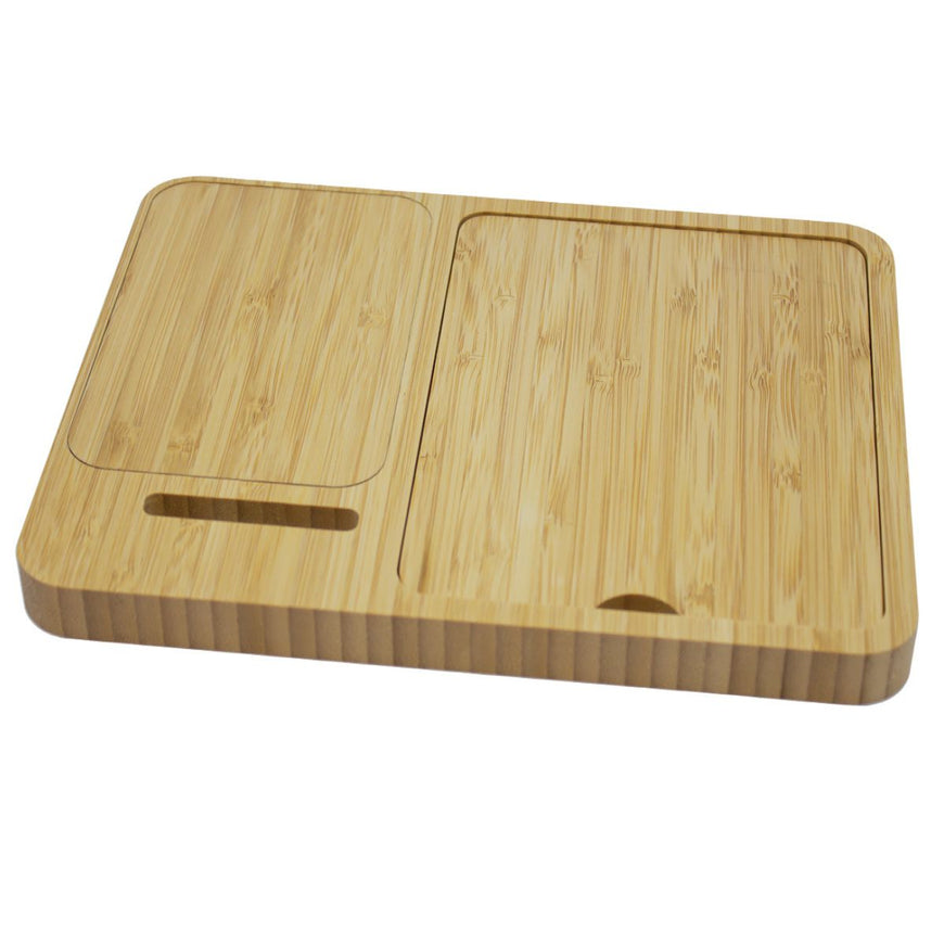 Bamboo Wireless Charger & Photo Frame – Branded Technology