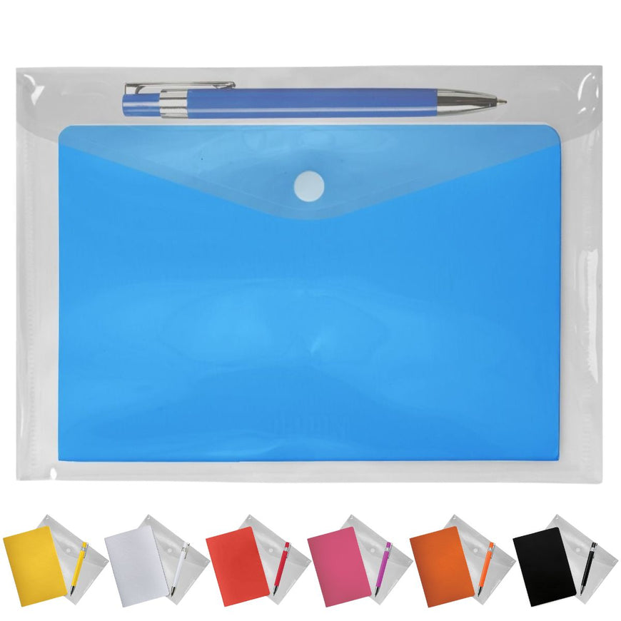 Scripted Style Notebook & Pen Set (NBSET25503) – Branded Gift Sets