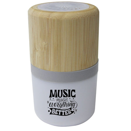 Lemins Bamboo Bluetooth Speaker – Branded Desktop Accessories