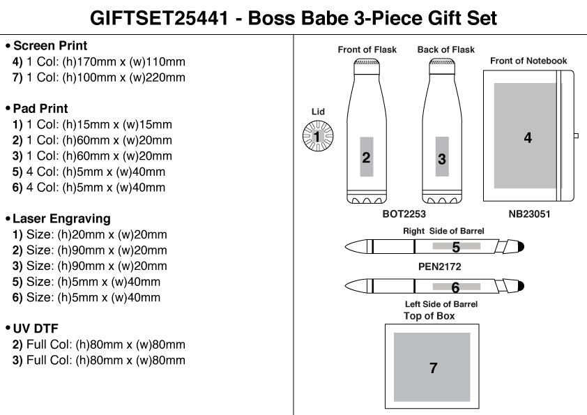 Boss Babe 3 (GIFTSET25442) – Branded Gift Sets