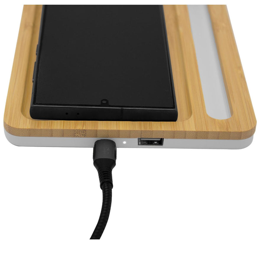 Yurian Bamboo Wireless Charger – Branded Technology