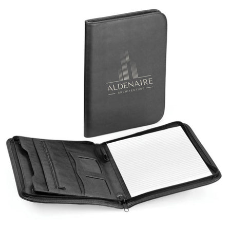 The Player Zip Around Folder+Pad – Branded Conference Folders