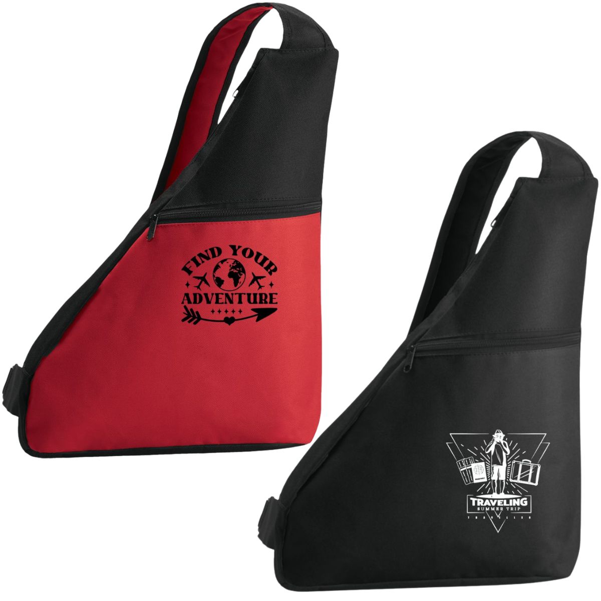 Triangular Shoulder Bag