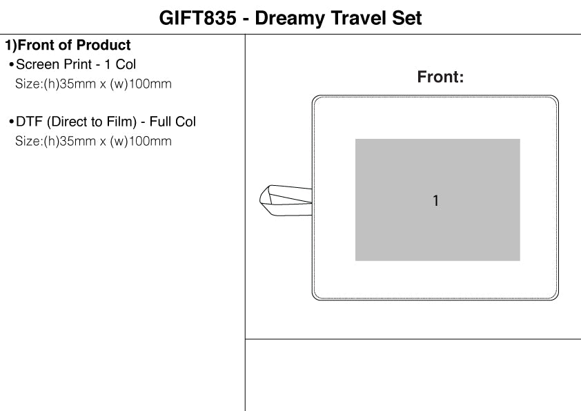 Dreamy Travel Set – Branded Promotional Gifts