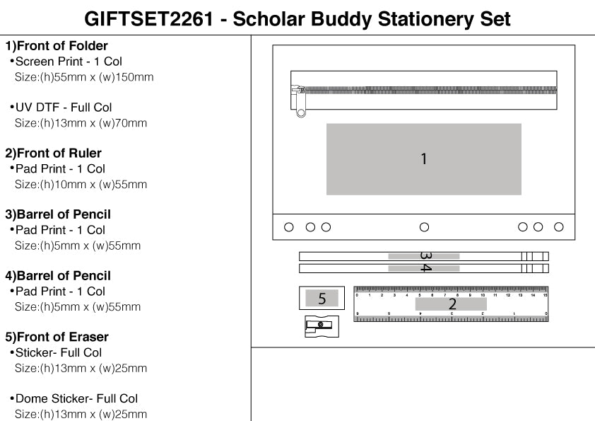 Scholar Buddy Stationery Set – Branded Gift Sets