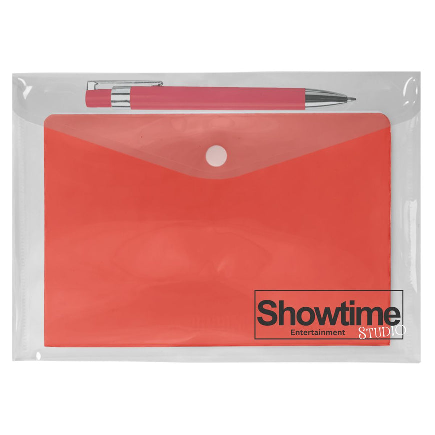 Scripted Style Notebook & Pen Set (NBSET25503) – Branded Gift Sets