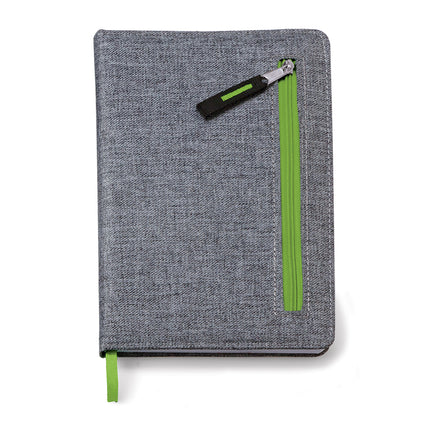 Santo Zipper Notebook – Branded Notebooks