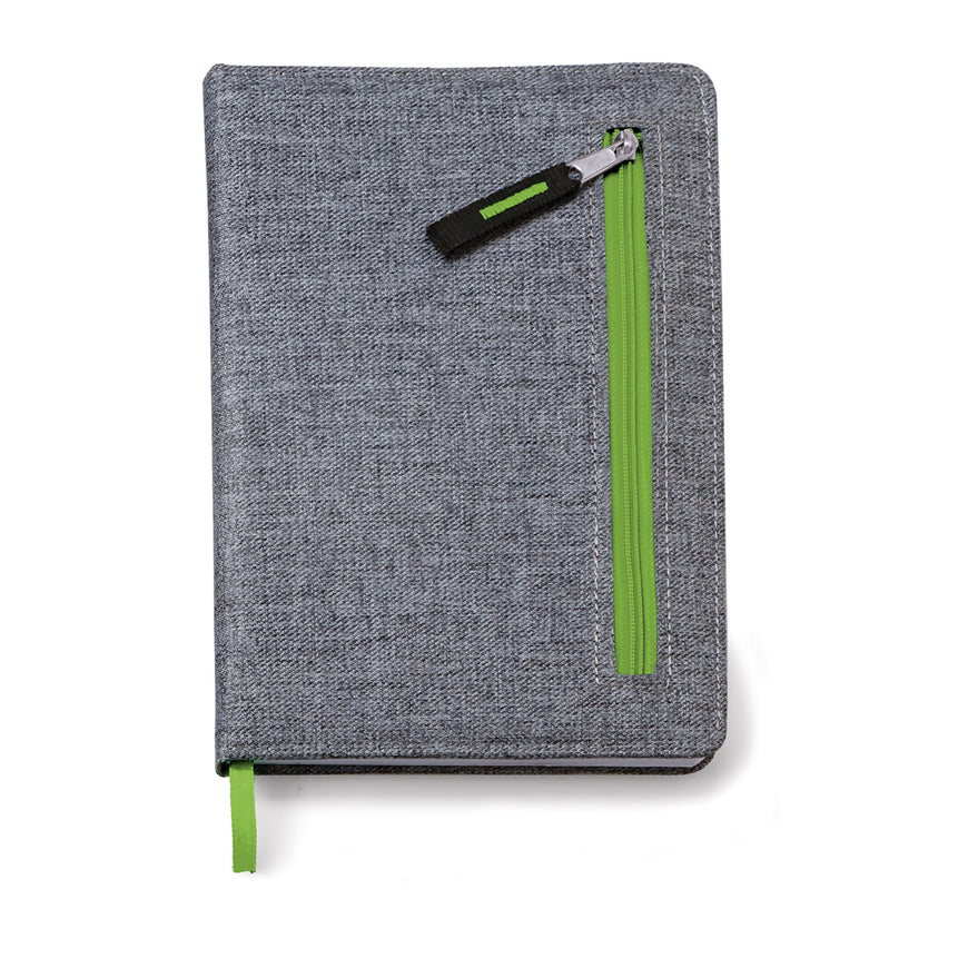 Santo Zipper Notebook – Branded Notebooks