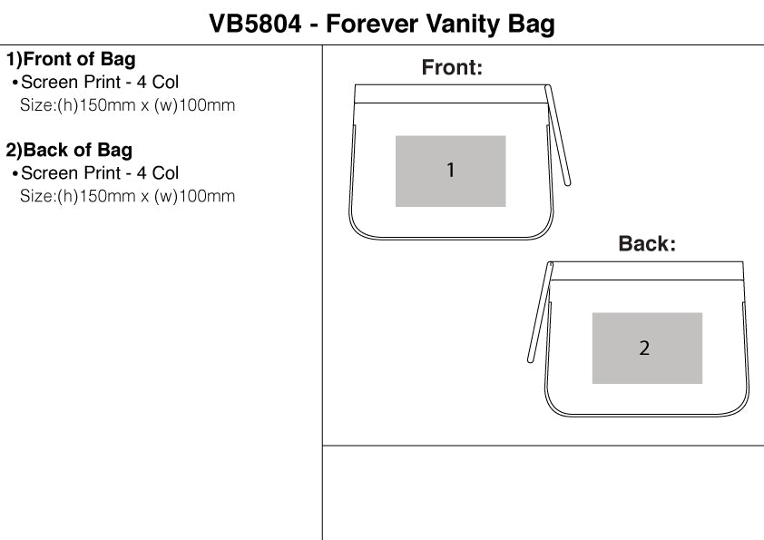 Forever Vanity Bag – Branded Personal Care