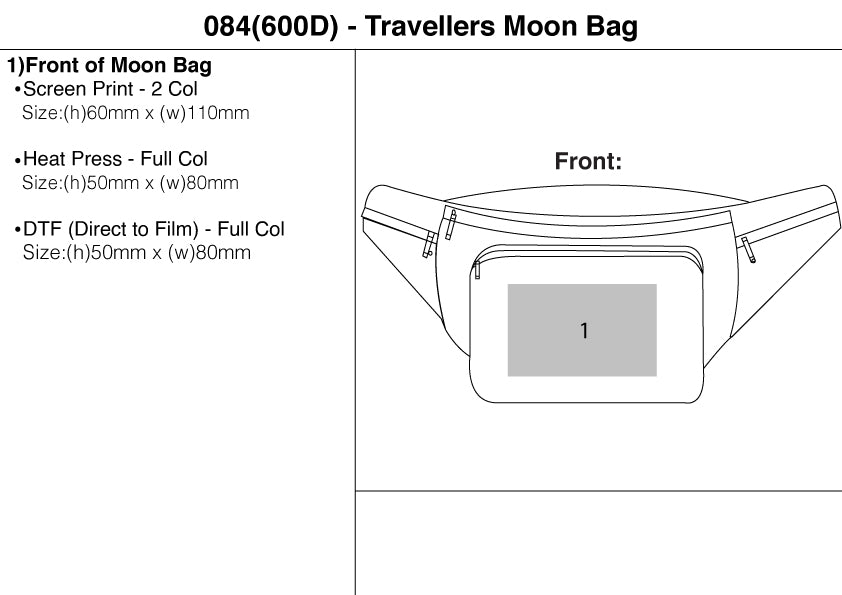 Travellers Moon Bag – Branded Leisure Travel