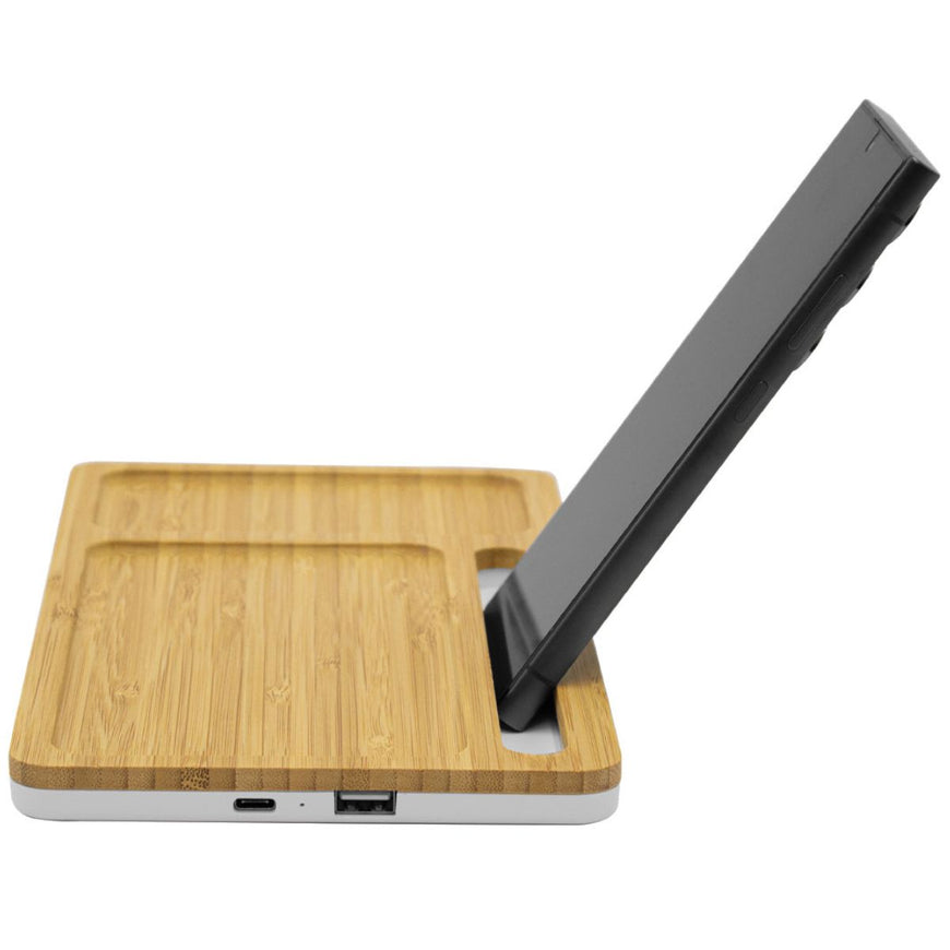 Yurian Bamboo Wireless Charger – Branded Technology