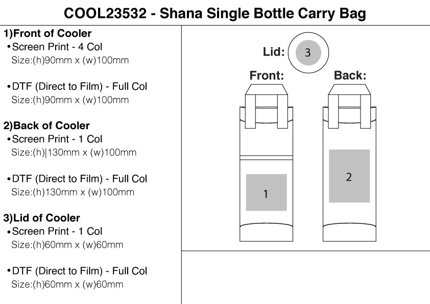Shana Single Bottle Carry Bag – Branded Executive Gifts