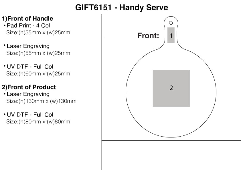 Handy Serve – Branded Picnic and Outdoor
