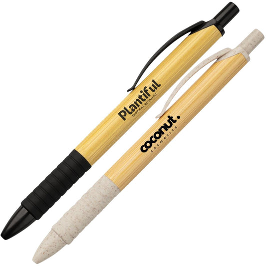 Arriba Bamboo Ball Pen