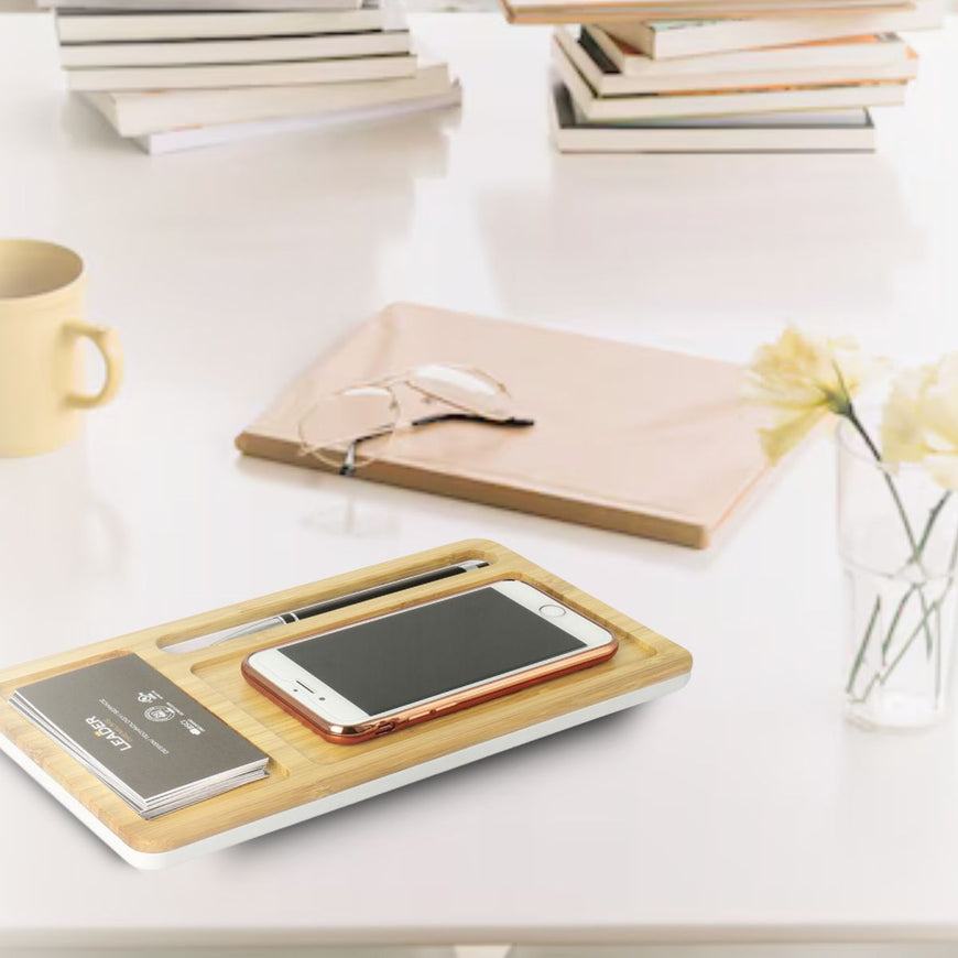 Yurian Bamboo Wireless Charger – Branded Technology