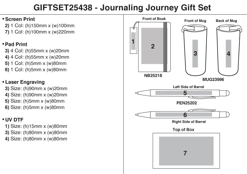 Journaling Journey Gift Set – Branded Gift Sets
