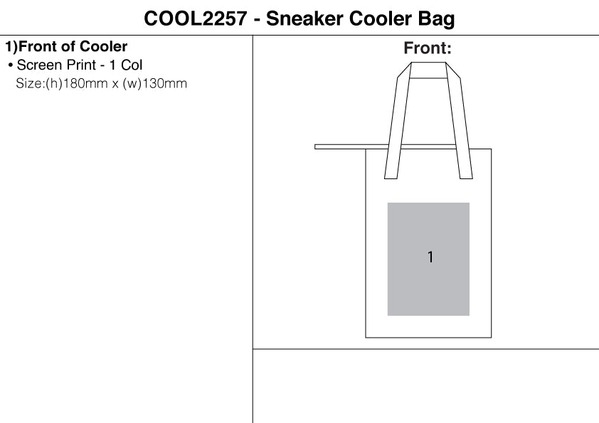 Sneaker Cooler Bag – Branded Cooler Bags