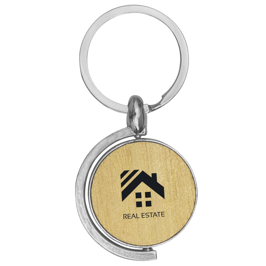 Laksana Metal Bamboo Keyring – Branded Eco-Friendly