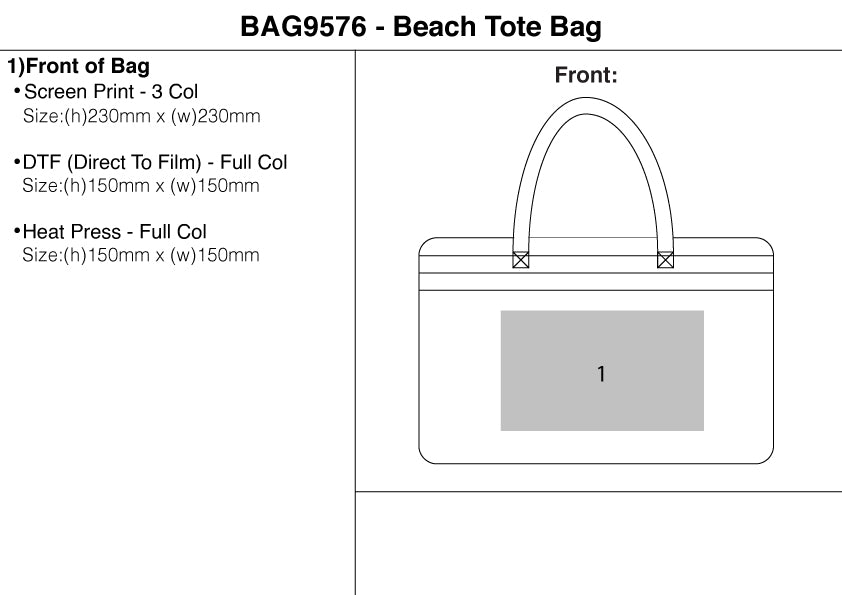 Beach Tote Bag – Branded Tote Bags