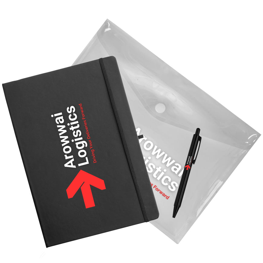 Write Your Journey A4 Notebook & Pen Set – Branded Stationery