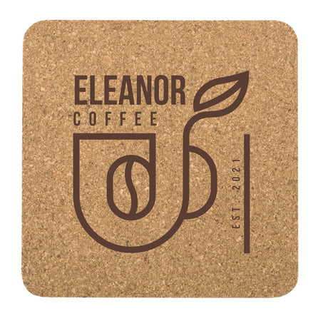Square Cork Coaster – Branded Promotional Gifts