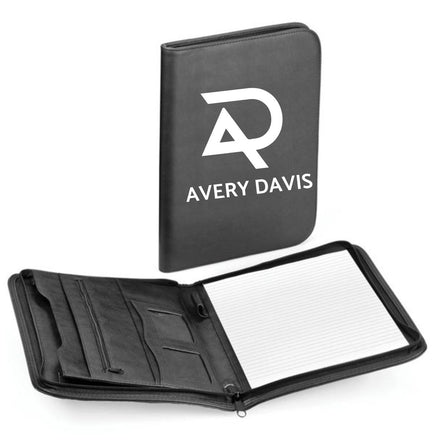 The Player Zip Around Folder+Pad – Branded Conference Folders