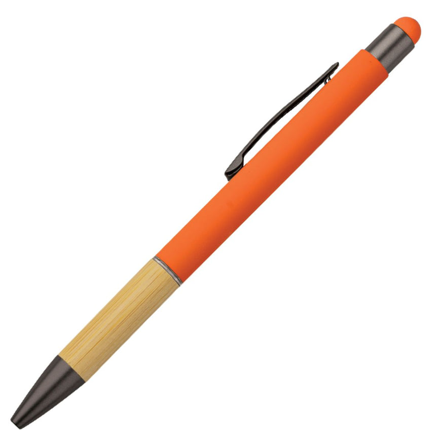 Hana Stylus Bamboo Ball Pen – Branded Eco-Friendly