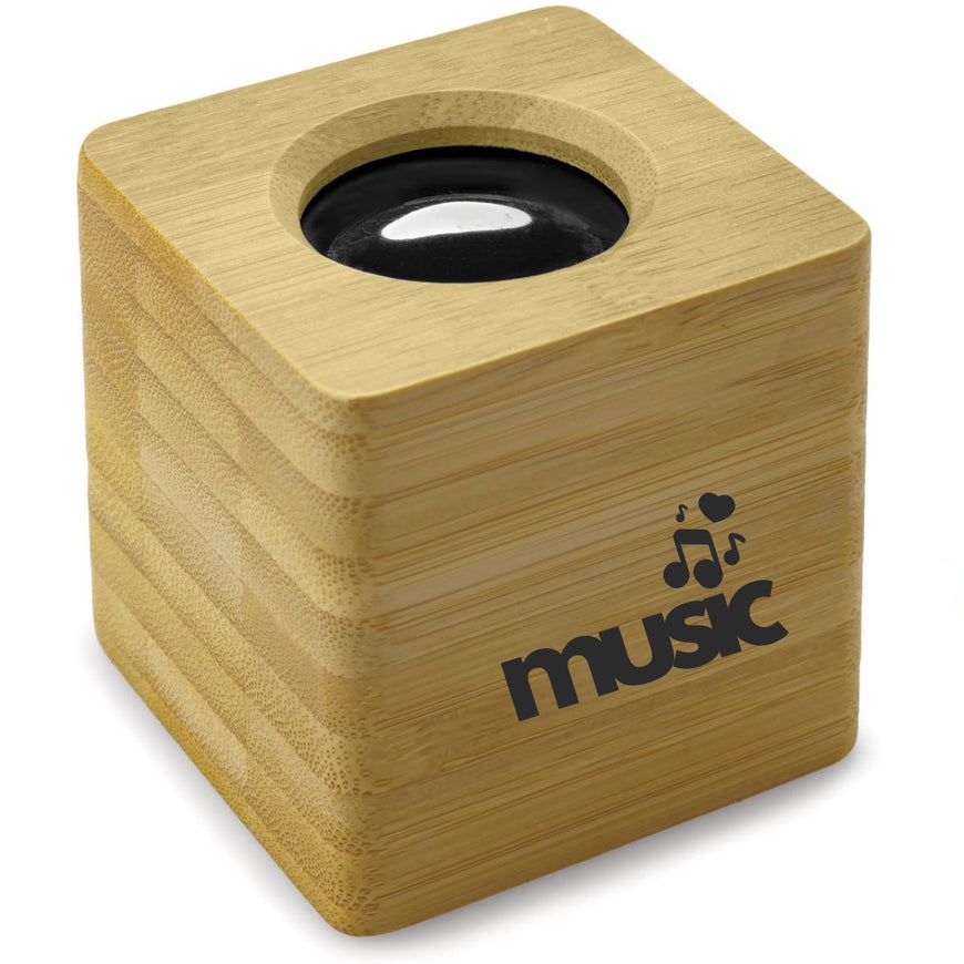 Laxo Bamboo Speaker – Branded Desktop Accessories