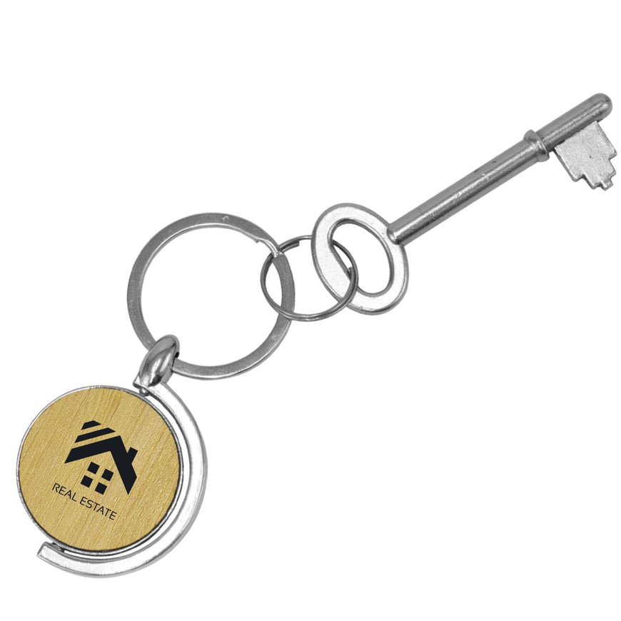 Laksana Metal Bamboo Keyring – Branded Eco-Friendly