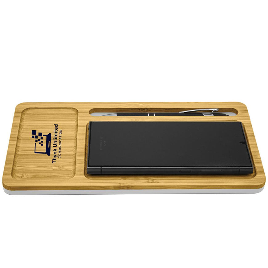 Yurian Bamboo Wireless Charger – Branded Technology