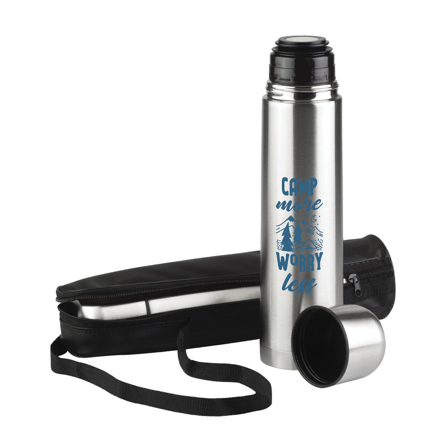 1L Stainless Steel Flask (FL1000) – Branded Flasks